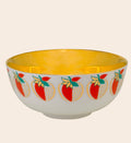 Strawberry Gold Porcelain Bowl