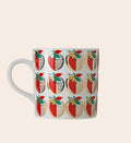 Strawberry Porcelain Mug